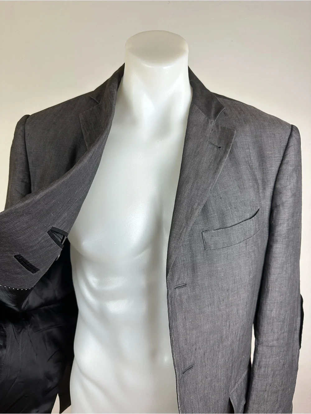 Banana Republic Linen & Elbow Patch Sport Jacket